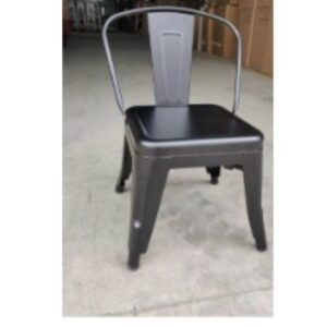 Black metalic seats